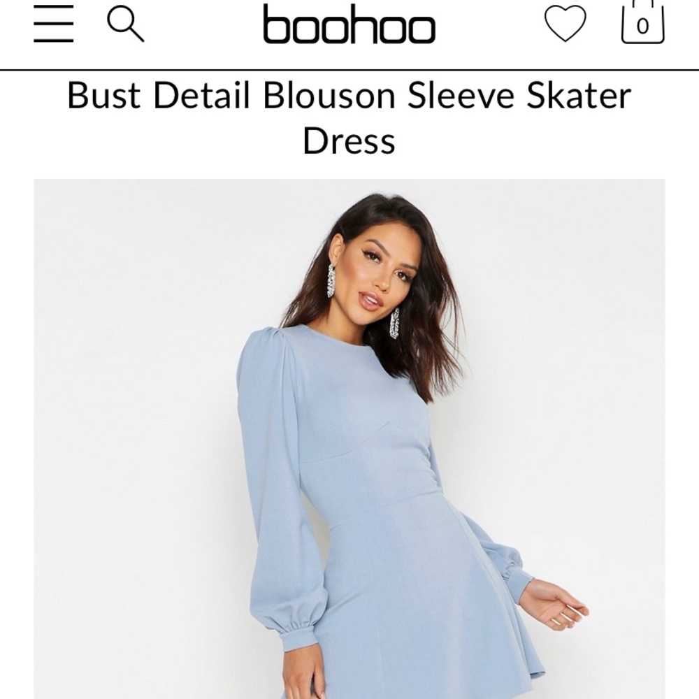 Boohoo Skater dress